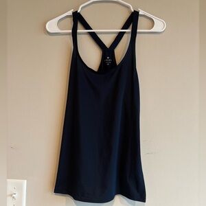 Athleta Rally Up Navy Tank Top